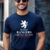 “Make Rangers Great Again” – Navy Blue T-Shirt - Image 3