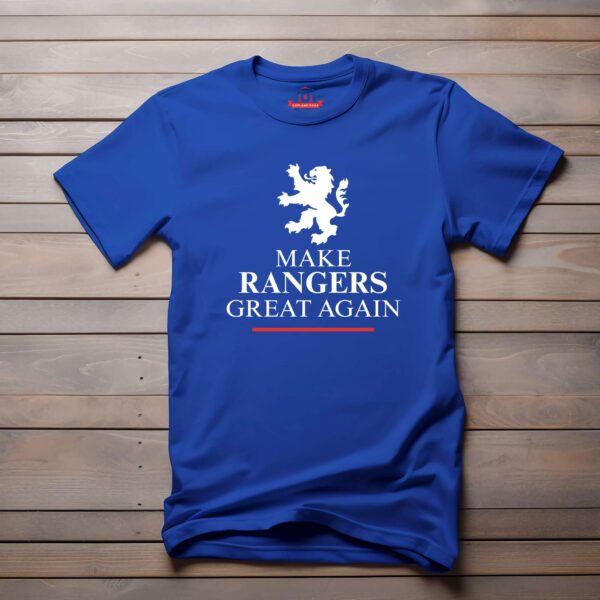 “Make Rangers Great Again” – Royal Blue T-Shirt