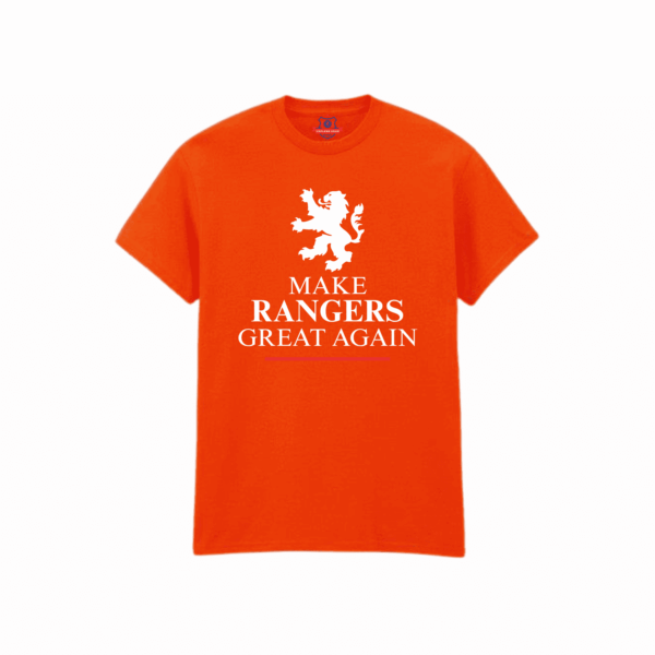 “Make Rangers Great Again” – Orange T-Shirt